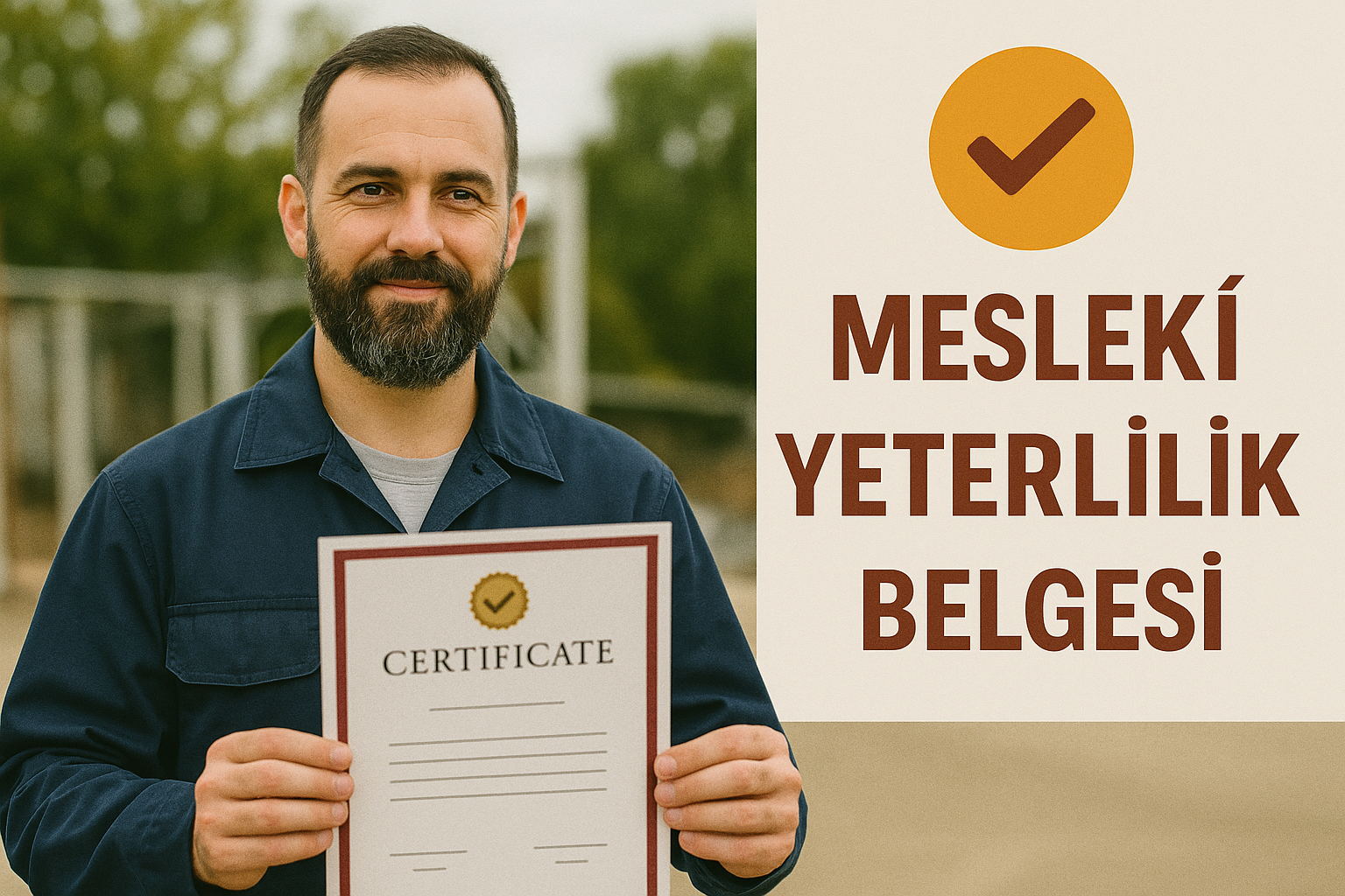 Mesleki Yeterlilik Belgesi